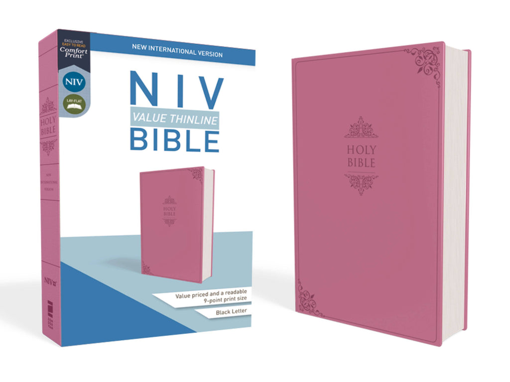 HarperCollins Christian Publishing - NIV Value Thinline Bible Leathersoft Pink