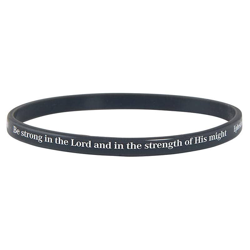 Faithworks by Creative Brands - Silicone Bracelet - Scripture Verses - 4pc