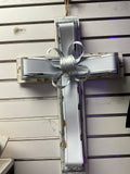 Wood and Metal Large Cross